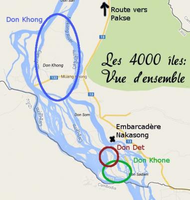 Carte 4000 iles